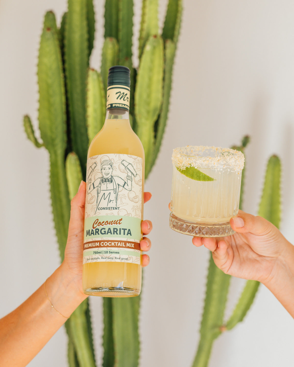 Mr Consistent Coconut Margarita Cocktail Mixer - 10 Serves