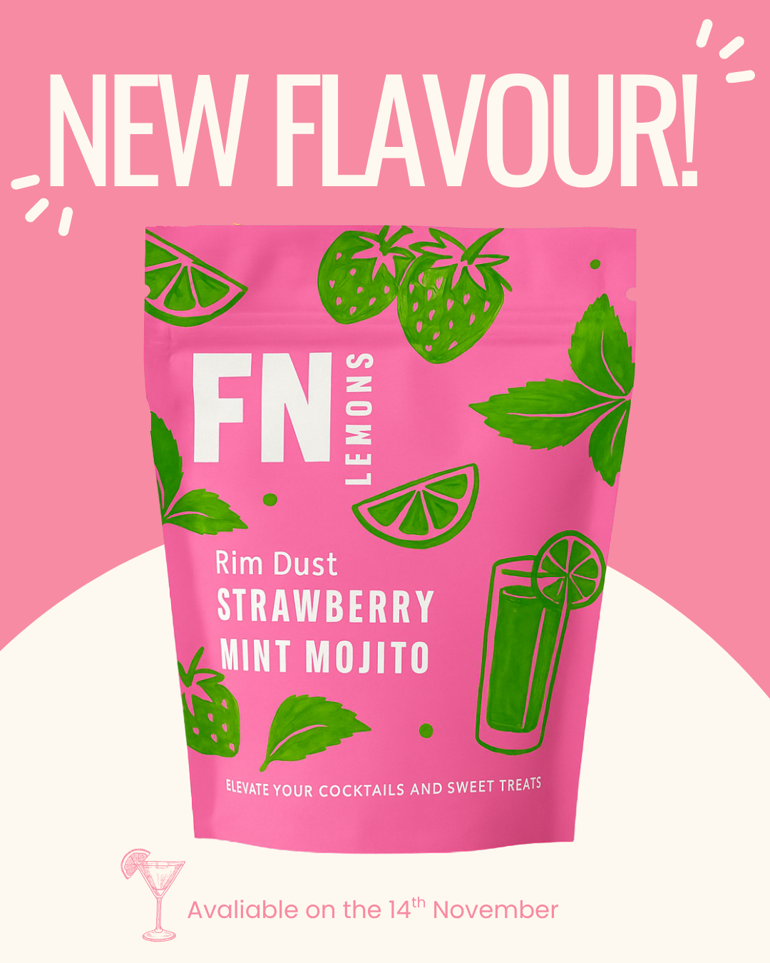 Strawberry Mint Mojito