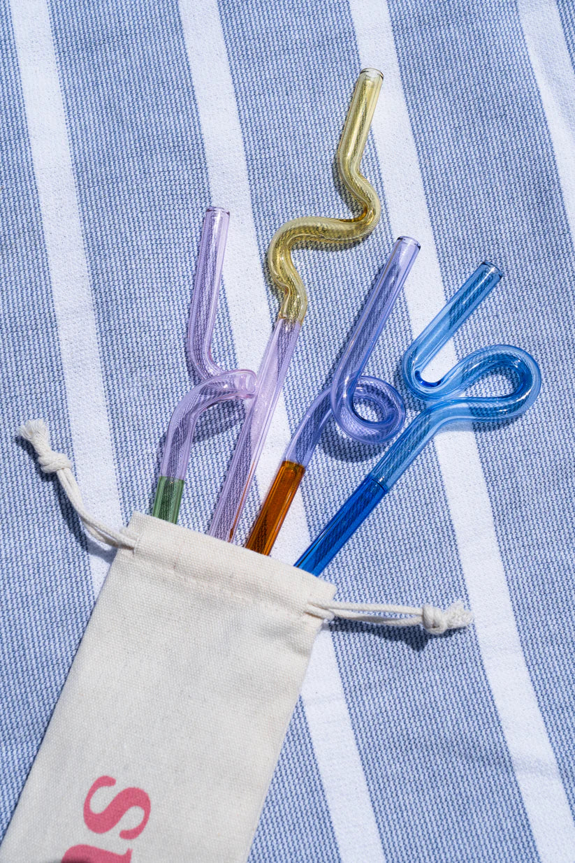 NEW! Suckers - Curly Straws