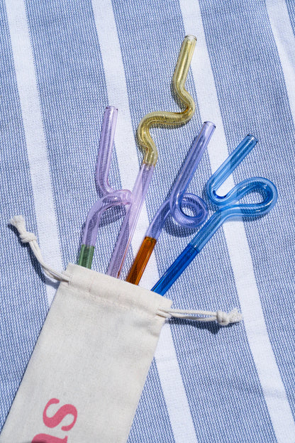 NEW! Suckers - Curly Straws