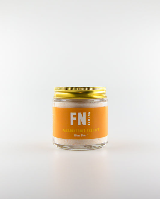 F N Lemons Passionfruit Sherbet packaging