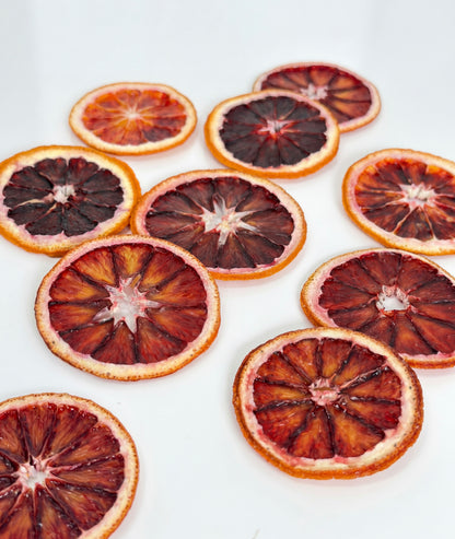 Blood orange seconds flat lay