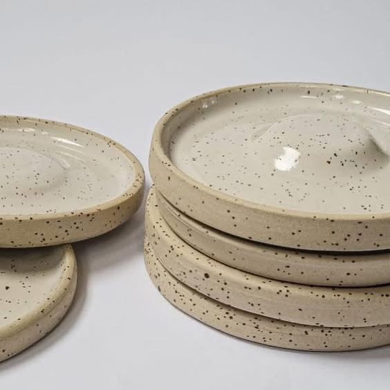 Ceramic Cocktail Rim Sugar & Salt Dish - Classic