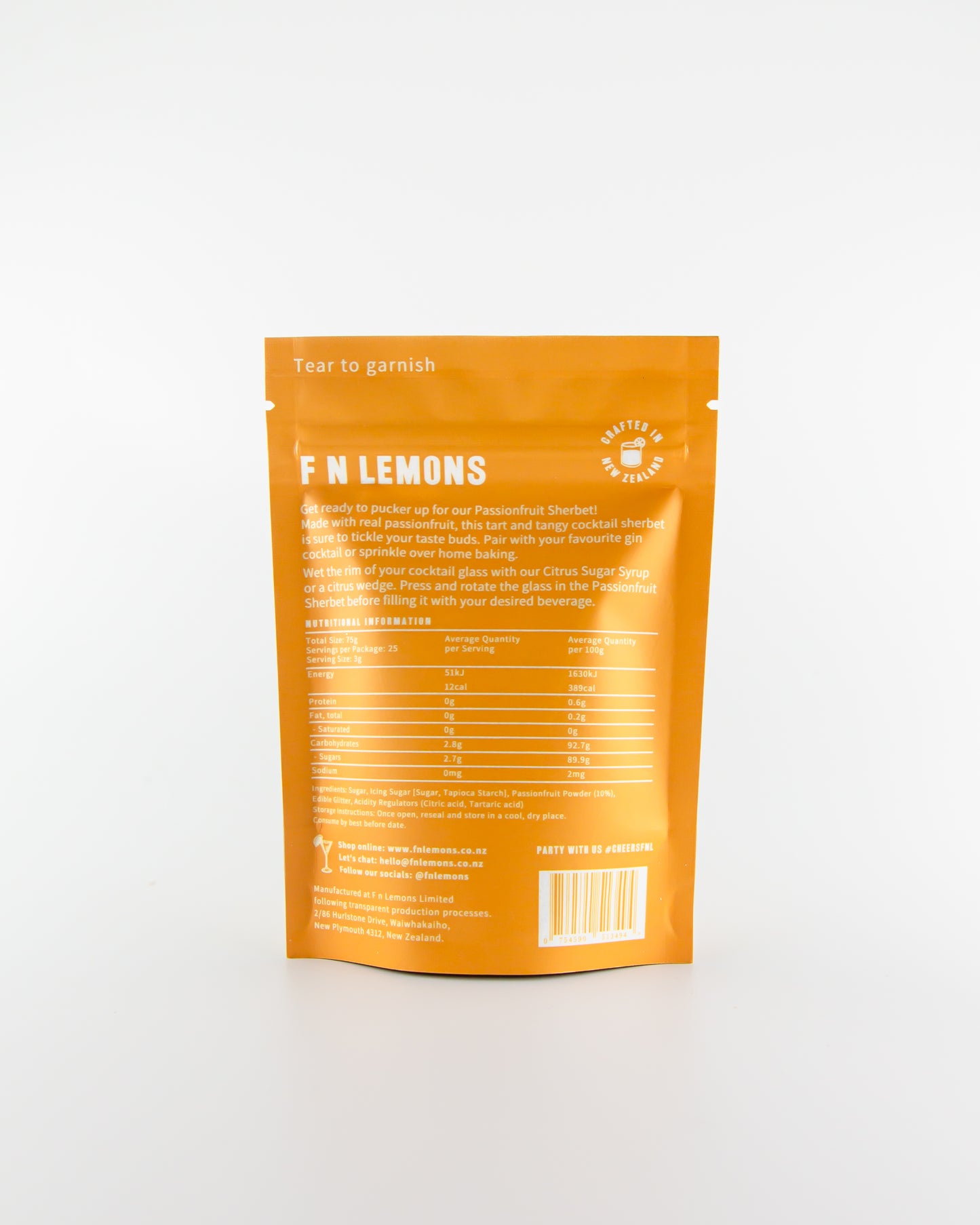 Passionfruit Sherbet Glitter